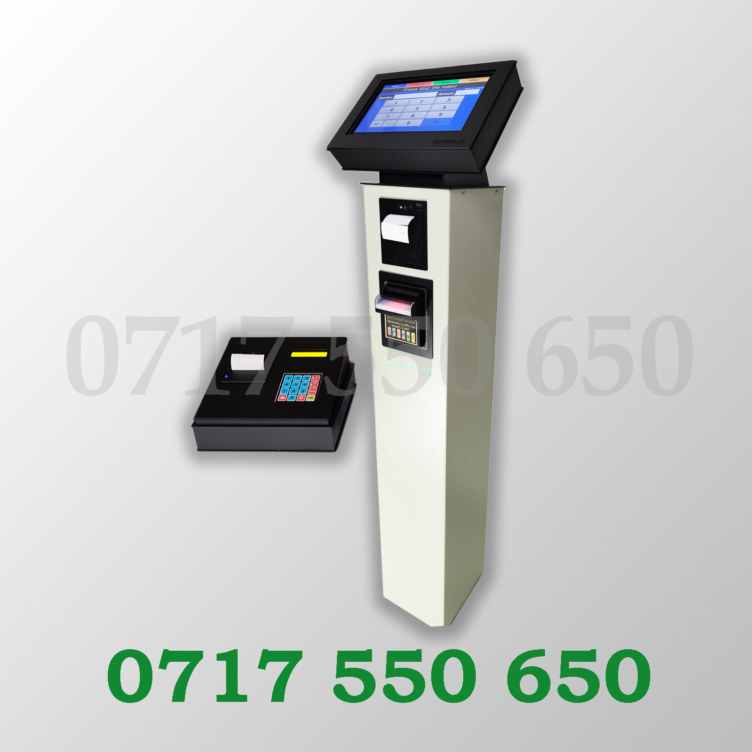 Technoplus Stand Kiosk Reload Machine | 